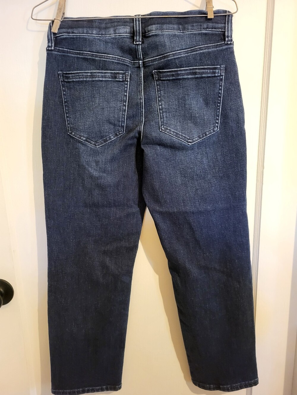 Liverpool Gia Glider Slim Fit Dark Blue Pull On Jeans. Size 6/28 Petite - Picture 5 of 15